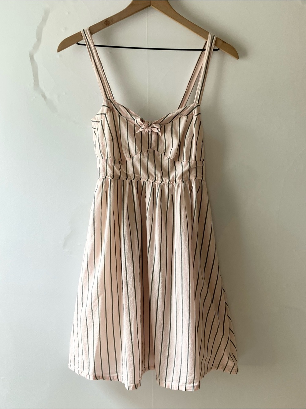 CONVERSE One Star Striped Lightweight Cotton Dress